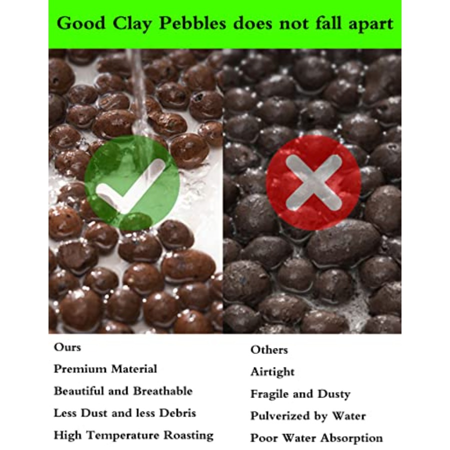 Voulosimi Clay Pebbles Hydropo - Clay Pebble Growing 评论和价格