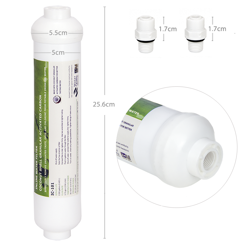 Coronwater Inline RO GAC Posfi - Carbon Filter Inline 评论和价格