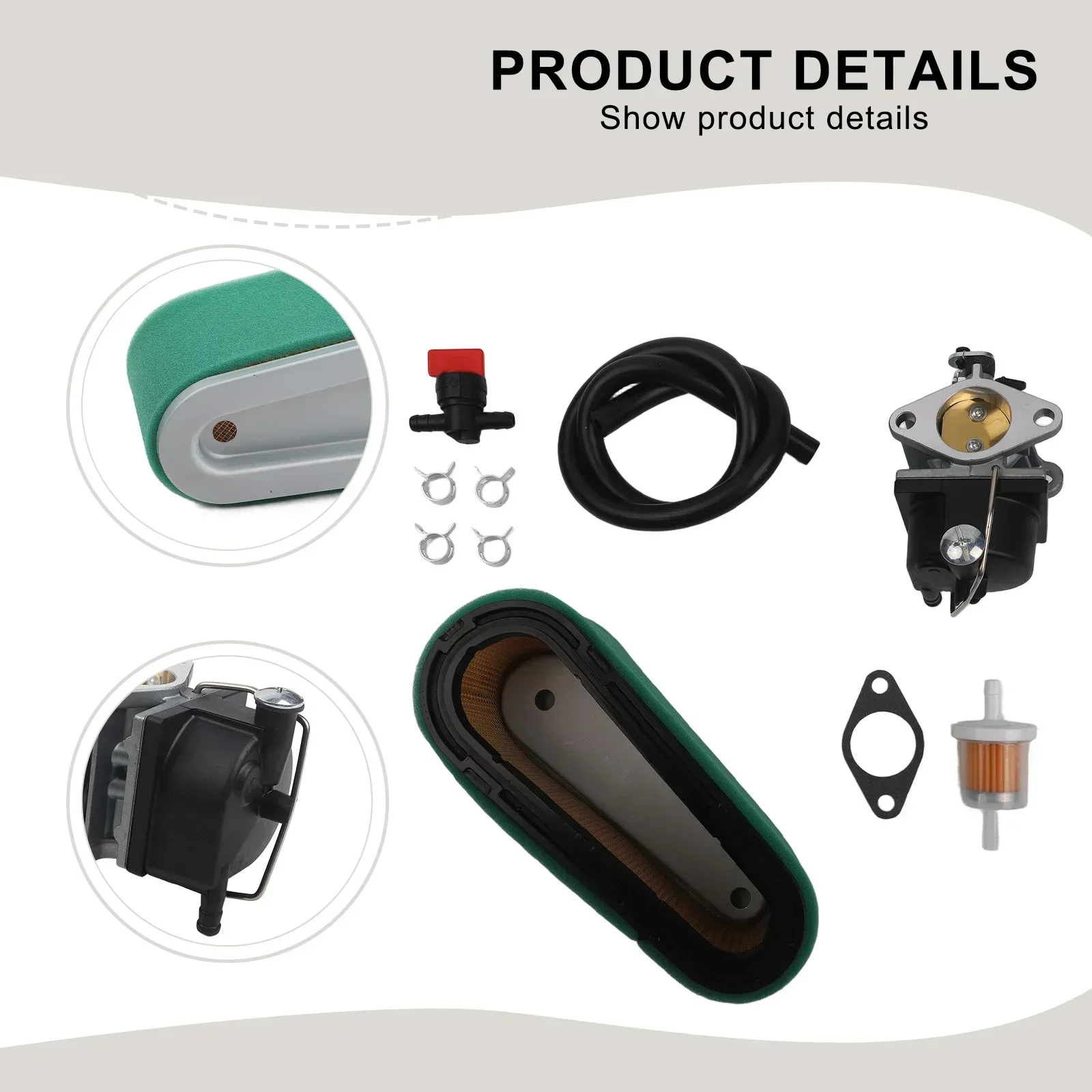 Premium Carburetor Kit for OHV - Carbon Filter Inline 评论和价格