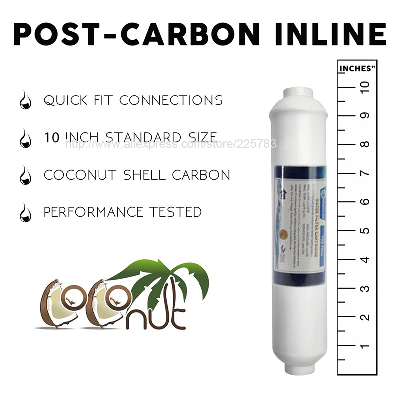 10 Inch T33 Water Purifier INL - Carbon Filter Inline 评论和价格