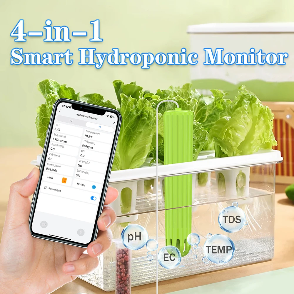 Kactoily 4-in-1 WiFi Sensor Ur - Urban Farming Gardening 评论和价格