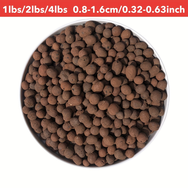 0.45kg/0.91kg Expanded Leca Cl - Clay Pebble Growing 评论和价格
